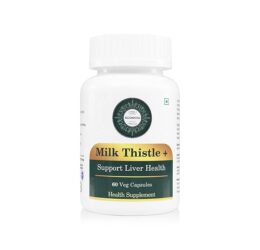 Milk Thistle Capsules for Liver, 60 Capsules