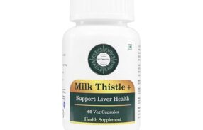 Milk Thistle Capsules for Liver, 60 Capsules