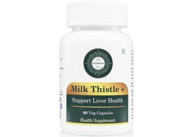 Milk Thistle Capsules for Liver, 60 Capsules